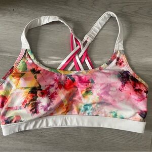 RBX Multicolor Crisscross Sports Bra
